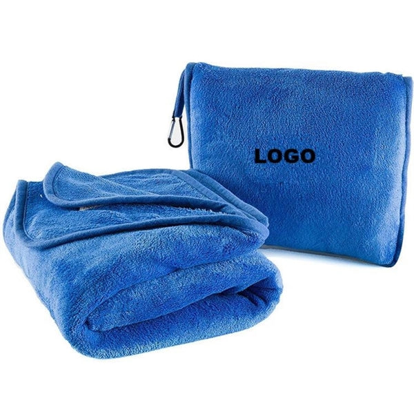 Soft Travel Blanket Pillow