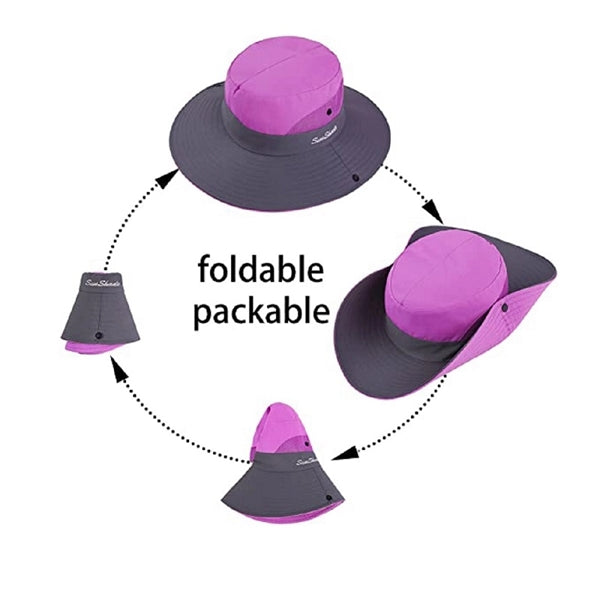 Ponytail Bucket Hat