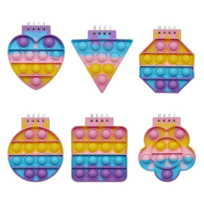 Mini Heart Pop Fidget Notebook