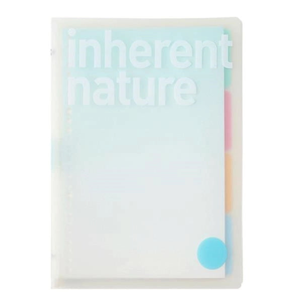 Removable Pp Transparent Frosted Coil Book