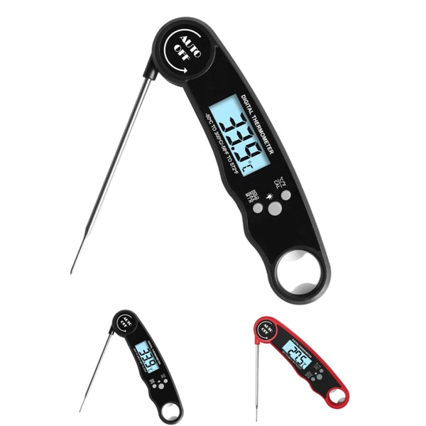 Digital Instant Read Meat Thermometer-Folding Probe