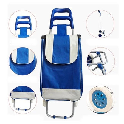 Waterproof Shopping Cart with Trolley Bag