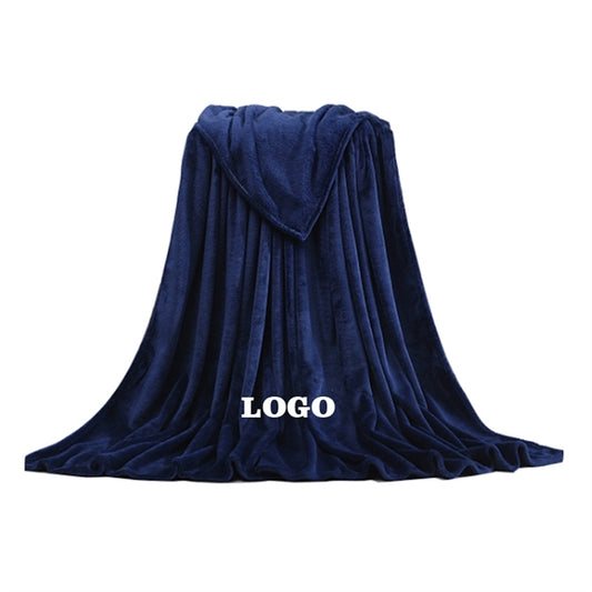 20" x 28" Mini Office Solid Color Pet Flannel Blanket