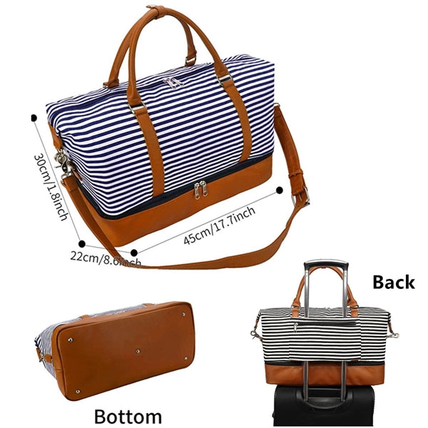 Canvas Duffel Weekender Bag