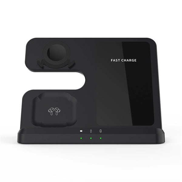 3 in 1 Wireless Charging Station Fast Charger Dock