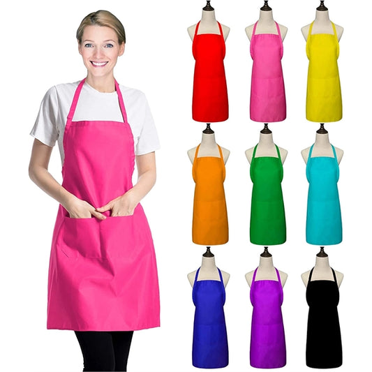Poly Cotton Full Length Bib Apron