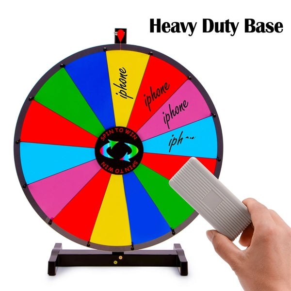 24 Inch Heavy Duty Spinning Prize Wheel