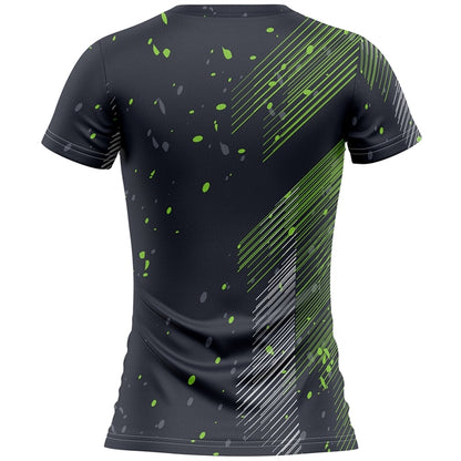 Women's 180 GSM Spandex MilkSilk Short Sleeve V-Neck T-Shirt