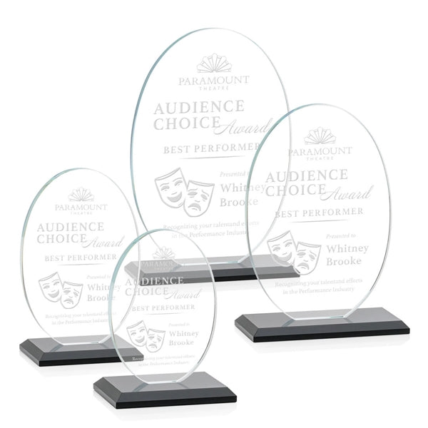 Austin Award (Vert) - Black