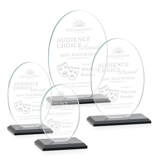 Austin Award (Vert) - Black