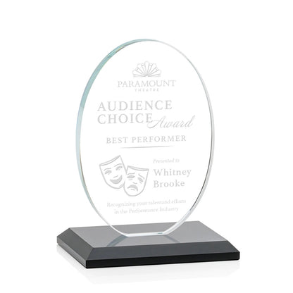 Austin Award (Vert) - Black