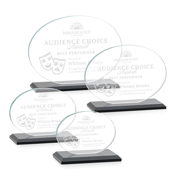Austin Award (Horiz) - Black
