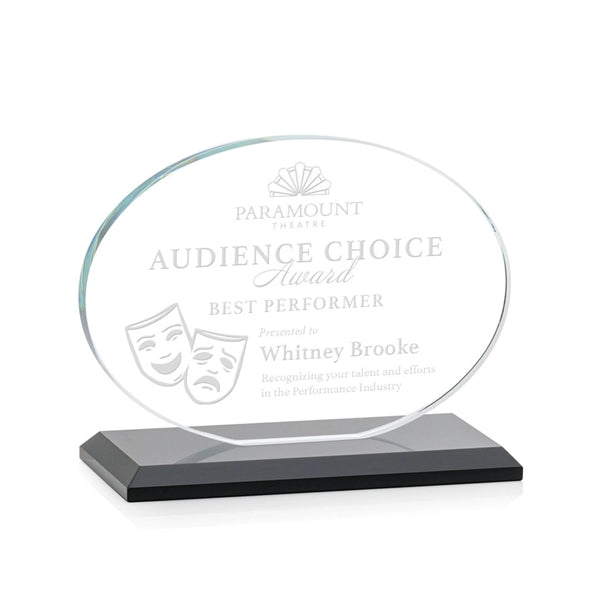 Austin Award (Horiz) - Black