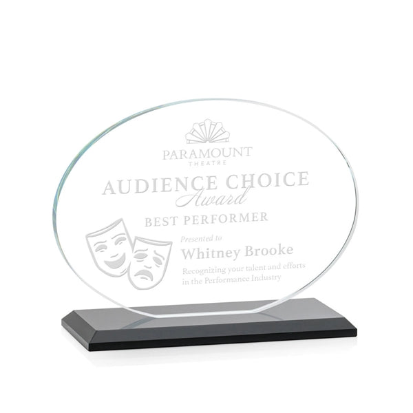 Austin Award (Horiz) - Black
