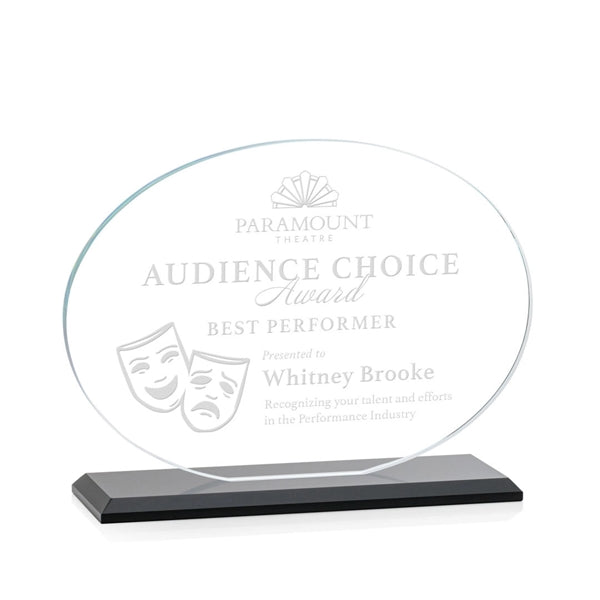 Austin Award (Horiz) - Black