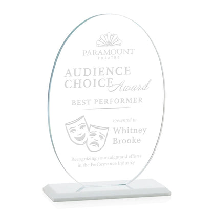 Austin Award (Vert) - White