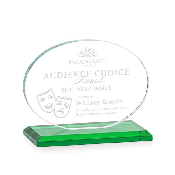 Austin Award (Horiz) - Green