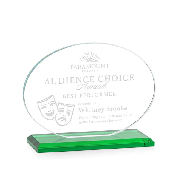 Austin Award (Horiz) - Green
