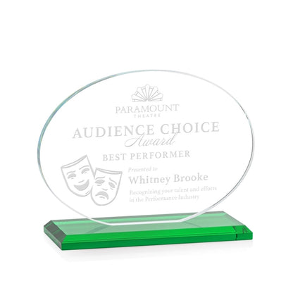 Austin Award (Horiz) - Green