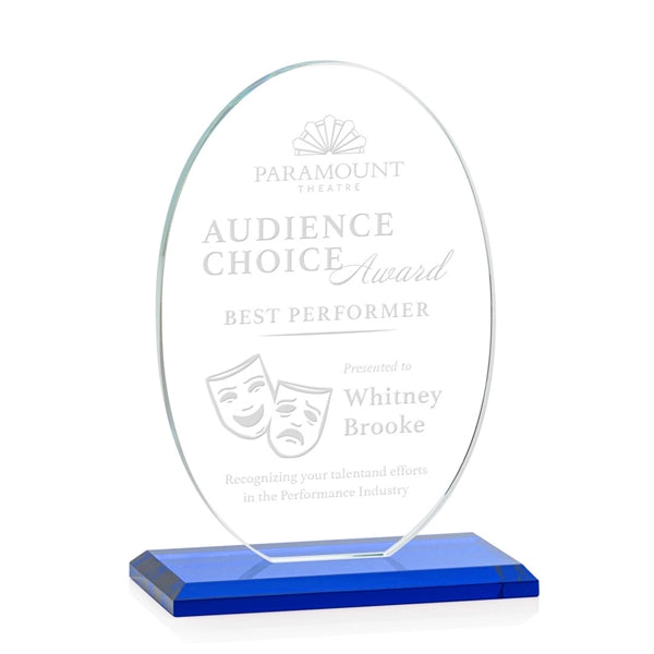 Austin Award (Vert) - Blue