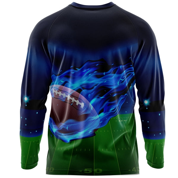 Youth 180GSM Spandex MilkSilk Sublimation Long Sleeve TShirt