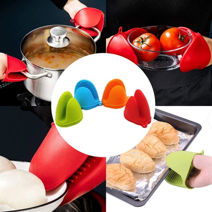 Heat Resistant Silicone Oven Mitts