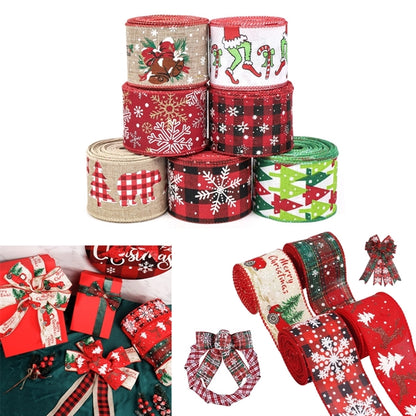 2 1/2" Christmas Packing Ribbon