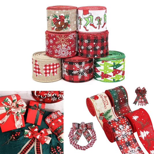 2 1/2" Christmas Packing Ribbon