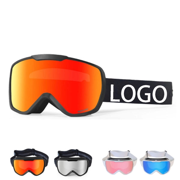 Ski Snowboard Goggles Uv Protection Anti Fog Snow