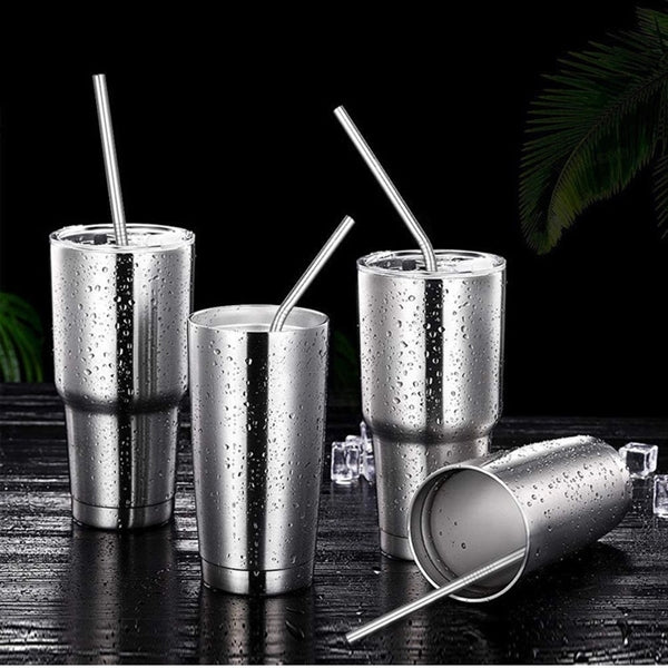 Stainless Steel Drinking Straw Set