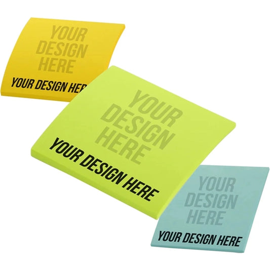Logo Adhesive Sticky Note Pads