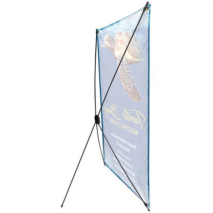 60" x 31" Economy X-Banner Kit
