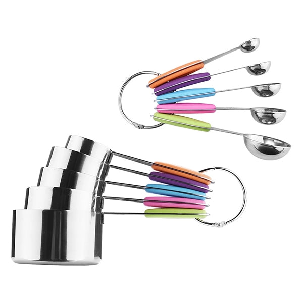 Measuring Cups And Spoons Set Stainless Steel