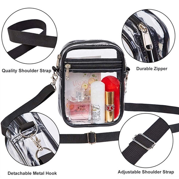 Clear Messenger Bag