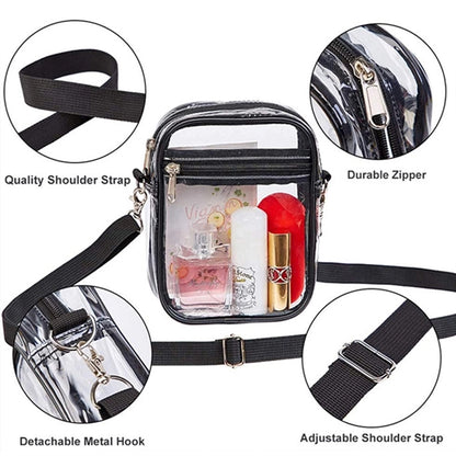 Clear Messenger Bag