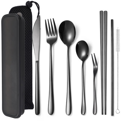 Travel Cutlery Flatware Set