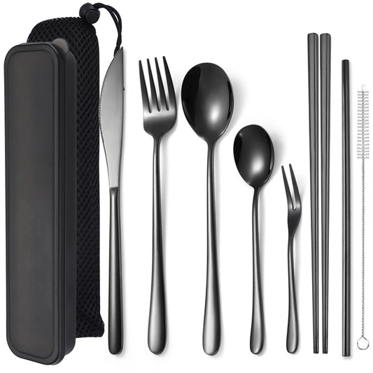 Travel Cutlery Flatware Set