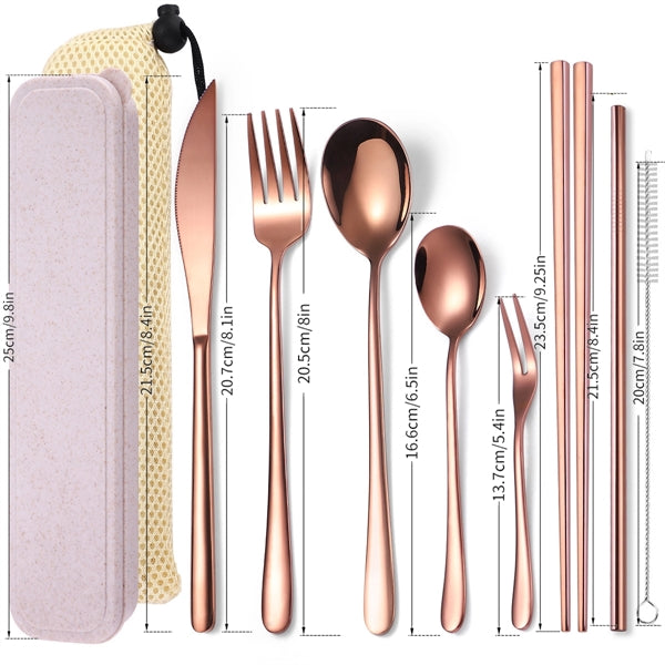 Travel Cutlery Flatware Set