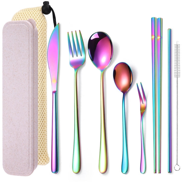 Travel Cutlery Flatware Set