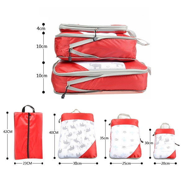 Travel Luggage Bags Organizers 4 Pcs