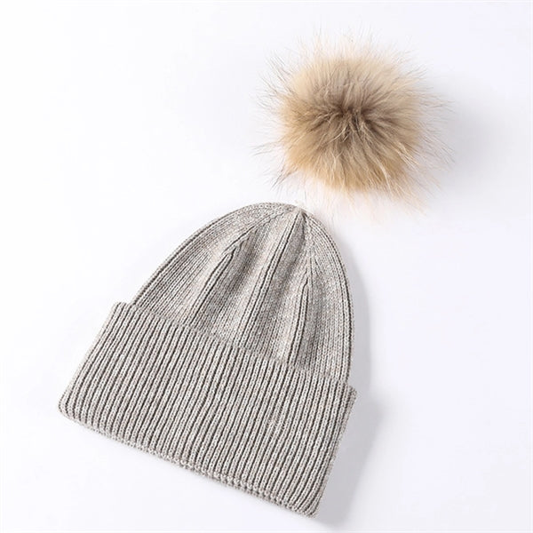 Winter Knitted Beanie Hat