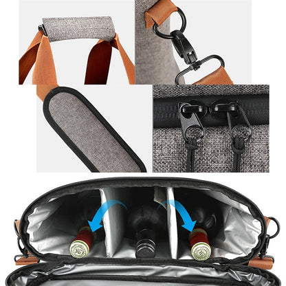 Insulated Wine Gift Carrier