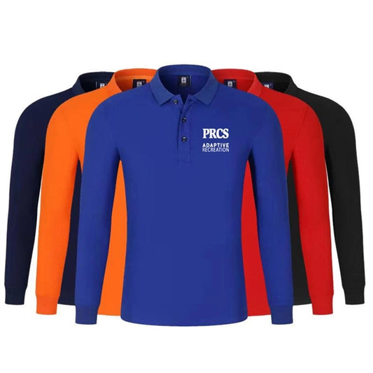Long Sleeve Mens Polo