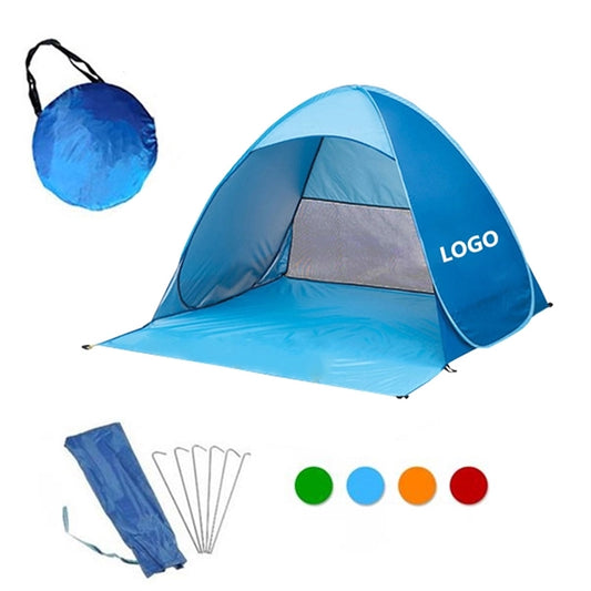 Automatic Pop Up Outdoors Beach Tent Sun Shelter Cabana