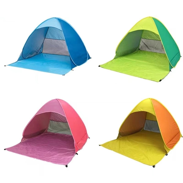 Automatic Pop Up Outdoors Beach Tent Sun Shelter Cabana