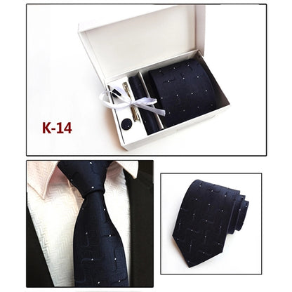 6 Pieces Classic Men'S Necktie Gift Set