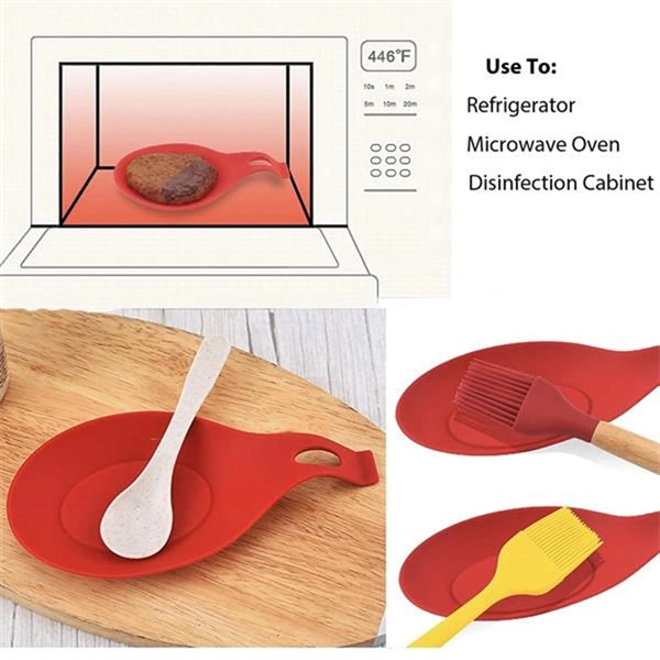 Kitchen Silicone Spoon Rest