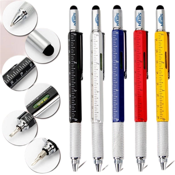Multifucation 6 in 1 Tech Tool Pen