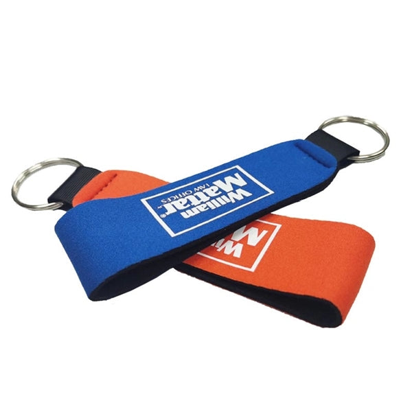 Neoprene Wrist Strap Keychain