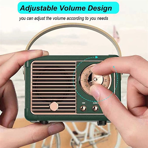 Vintage Retro Bluetooth Speaker